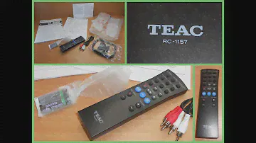 TEAC RC-1157 Original Audio System LP-R400 LP-R500 Remote Control/Remote 253