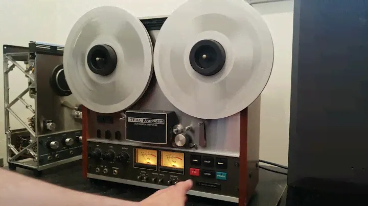 Another Teac A-3300SR (SOLD on Reverb) reel to reel tape recorder
