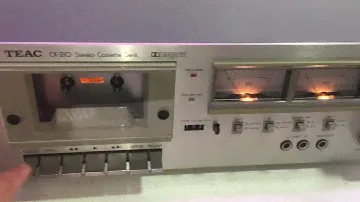 TEAC CX-210 Stereo Cassette Deck