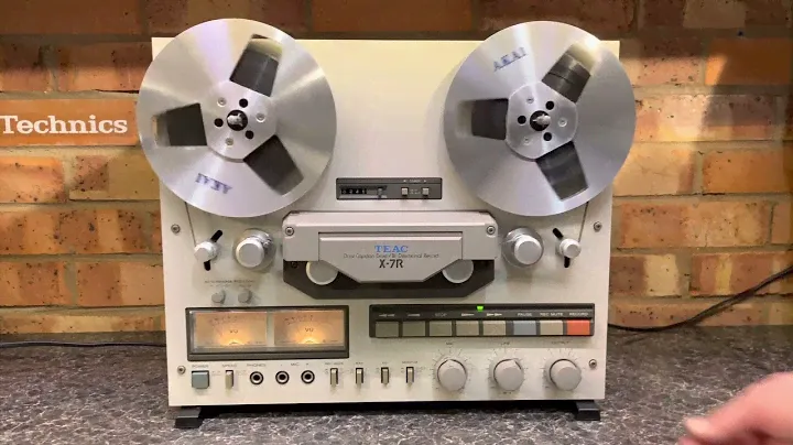 TEAC X-7R REEL TO REEL TAPE RECORDER Made in Japan
