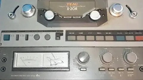 TEAK X-20R REEL TO REEL TAPE RECORDER