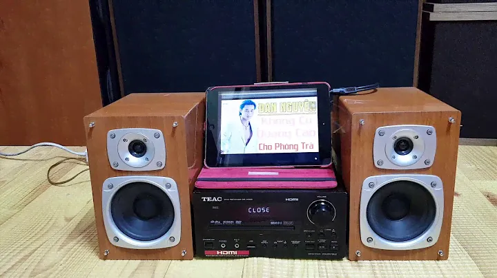 Dàn mini TEAC DR-H300 + loa TEAC LS MC90