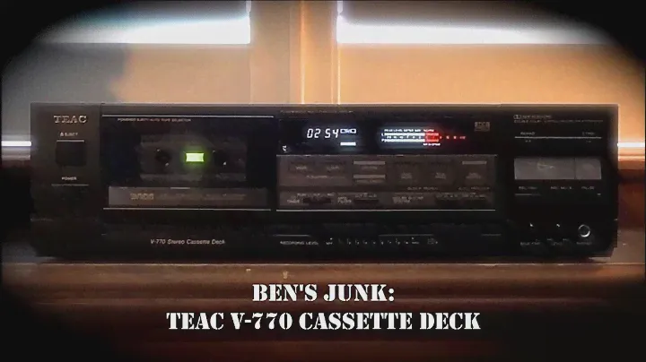 Архив Oddity: Эпизод 149.5 – Мусор Бена: кассетная дека Teac V-770