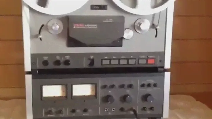 TEAC A-6700 DX REEL TO REEL 動作確認