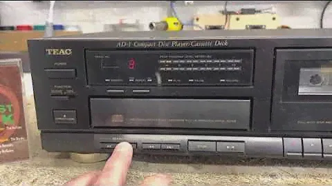 Teac AD-1 Cassette/CD Player Recorder