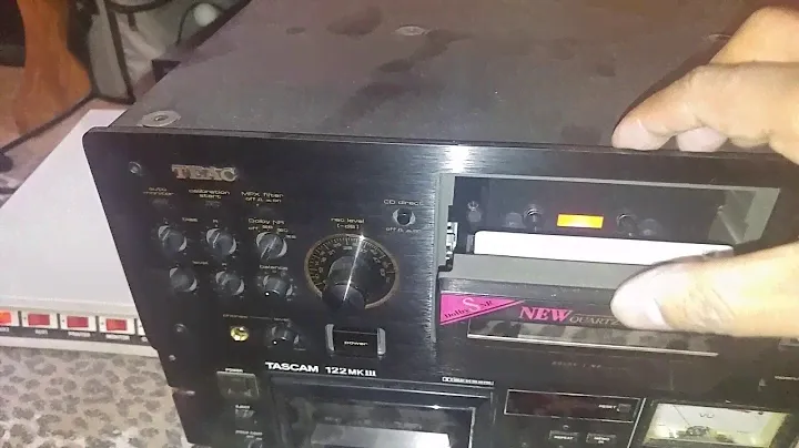 TEAC V-8030S Cassette Player Test 20180415 162522