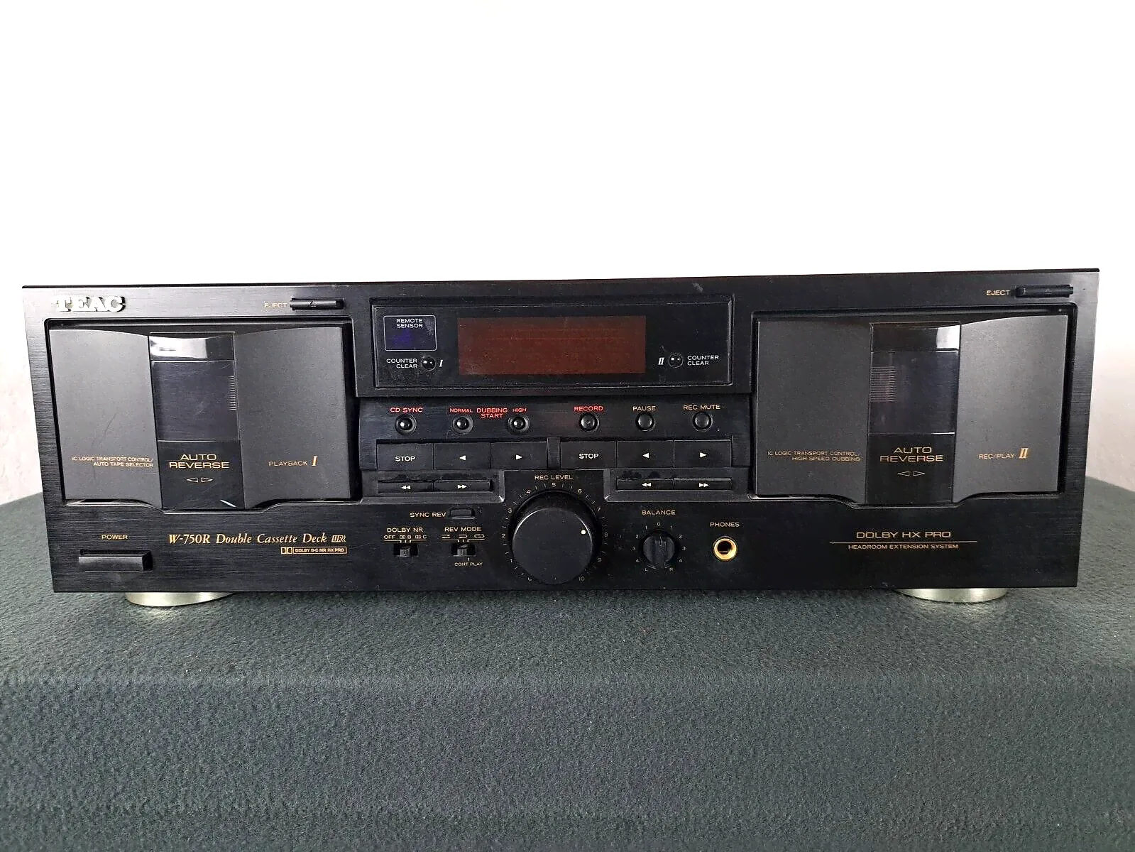 TEAC W-750R Double-Tapedeck
