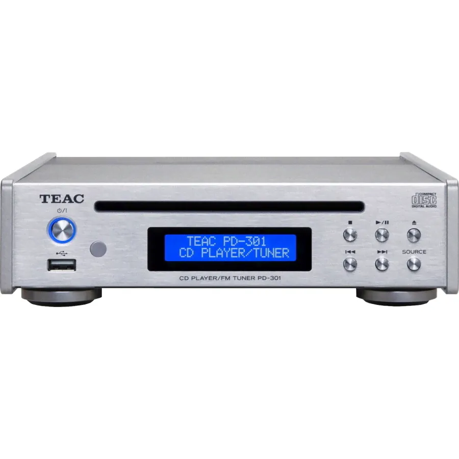 Teac PD-301-X (серебристый) cd-проигрыватель-3