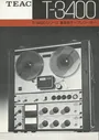 TEAC T-3400シリーズのカタログ ティアック 管906