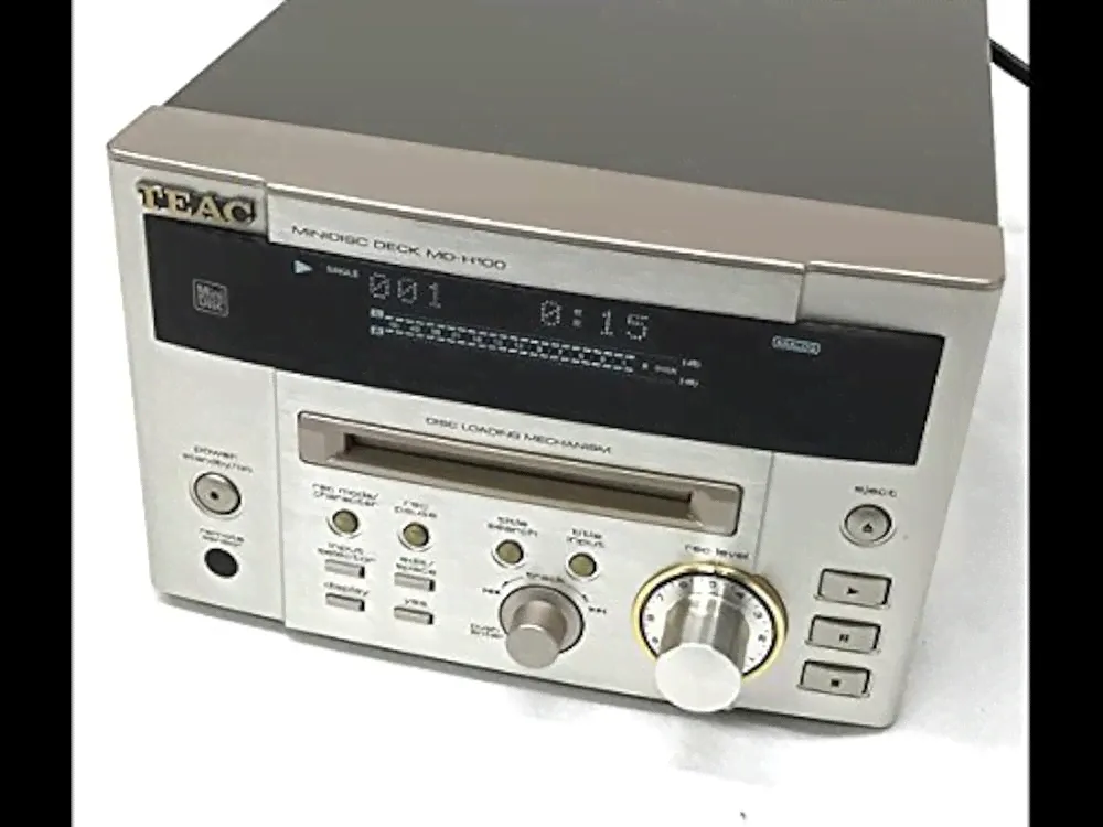 MiniDisc Teac MD-H 100 Statischer Mini-Disc-Player