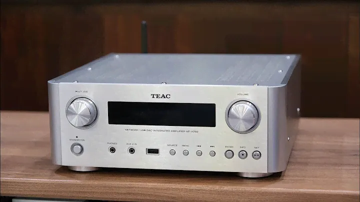 Về chiếc Ampli số Siêu đẹp TEAC NP-H750 khiển zin / Làm DAC cực hay