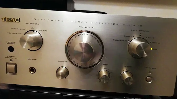 teac A H 500  test