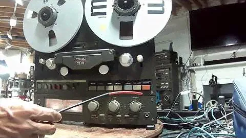 TEAC TASCAM 32-2B  Reel to Reel Controls & Indicators