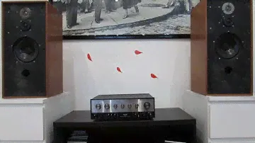 Teac As-100 driving Spendor BC II BC2 ( Full Flat Mode ) George Micheal -  Wham -  Careless Wishper