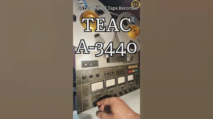 𝐓𝐄𝐀𝐂 4-𝐓𝐫𝐚𝐜𝐤 𝐓𝐚𝐩𝐞 𝐑𝐞𝐜𝐨𝐫𝐝𝐞𝐫 #spool #reeltoreel  #vintage #electronicsmalayalam