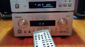 TEAC AG - H500 Receiver and TEAC PD - H500C CD Player as a set
