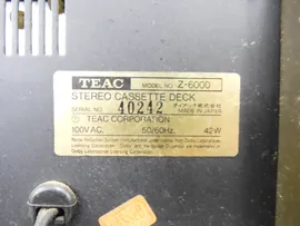 * TEAC Teac Z-6000 кассетный магнитофон * продаю как нерабочий *