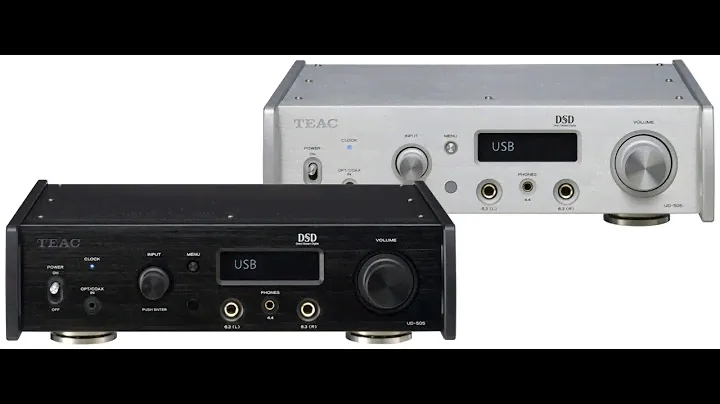 Teac NT505 overview of the sound of the built-in digital filters!