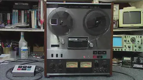 Teac A-4300SX Reel to Reel - quick look/record test
