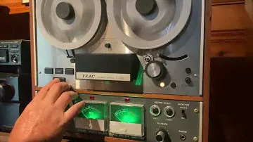 Teac A 4010S Auto Reverse Reel to Reel Tape Deck.