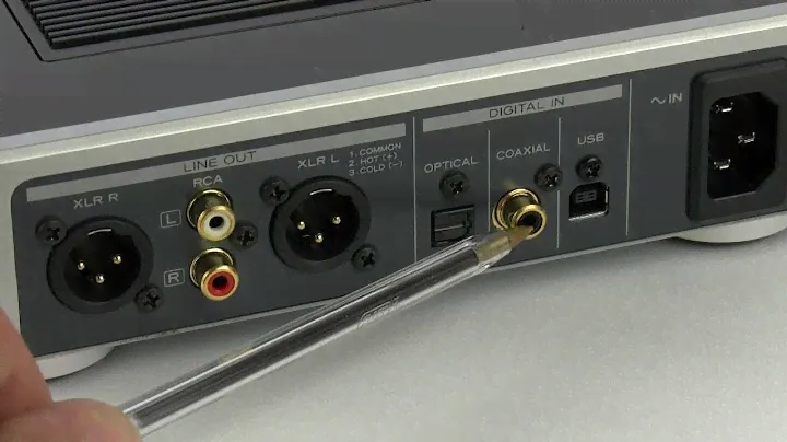 ЦАП TEAC UD-H01 с USB для ПК/Mac (XLR, оптический/коаксиальный)
