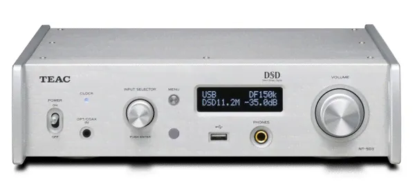 Сетевой проигрыватель Teac NT-503 silver-0