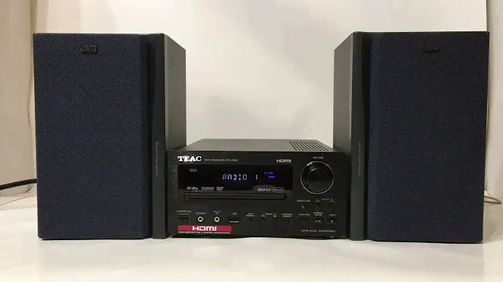Teac DR H300 FM radio mode JVC UX B1001