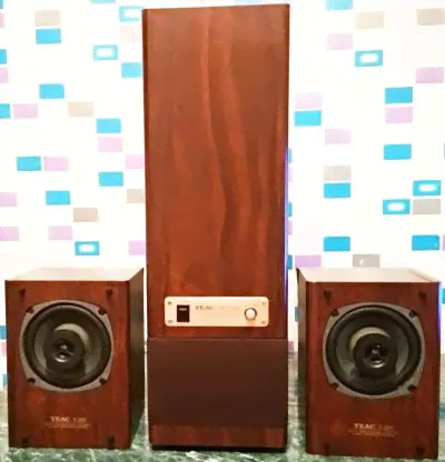 TEAC S-200 + SW-P100– Трифоник от Теас - 2АС + активный cаб. 61.800 JPY / 518$. Япония. 1989-93 год-0