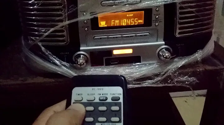 Teac Retro stereo radio SL - D900 part 2