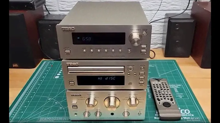 Teac A-H300 Amplifier,  T-H300 Tuner, & PD-H300 CD Player DEMO