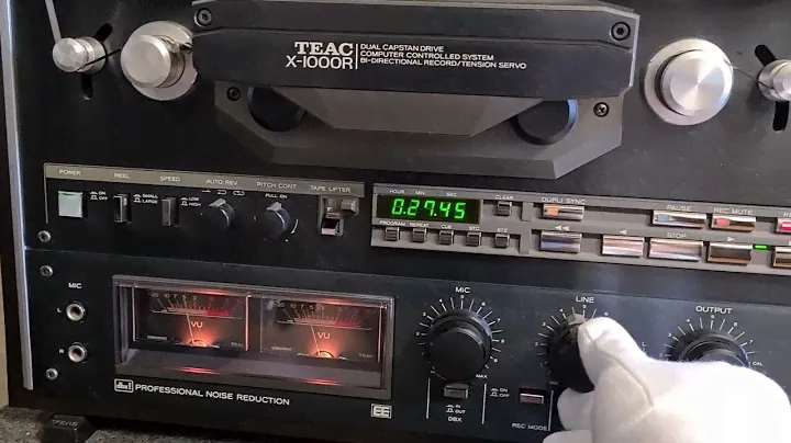 Катушечный магнитофон Teac X 1000 R как Новый!