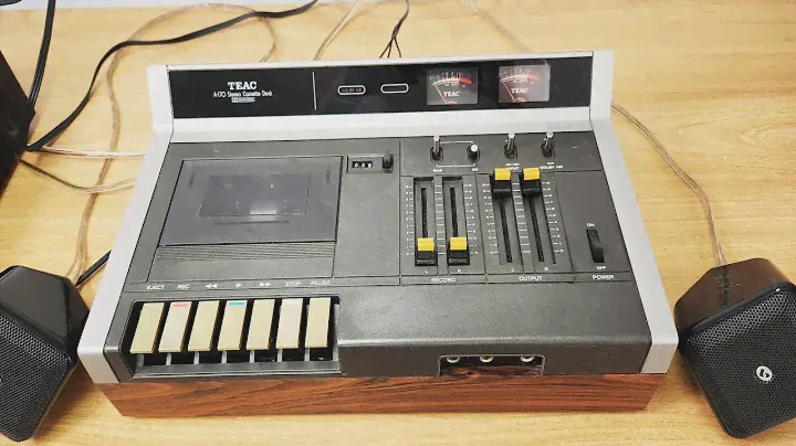 VINTAGE TEAC A 170 Stereo Cassette Deck, DOLBY System NEW BELTS