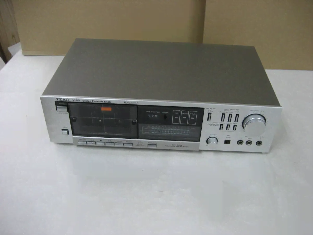 ◆TEAC◆ティアック◆Stereo Cassette Deck◆カセットデッキ◆V-50◆-0