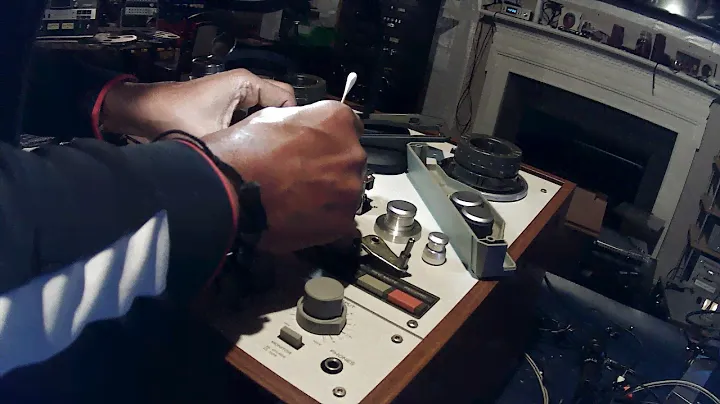 TEAC X 10R Reel to Reel Stuck Pinch Roller Repair