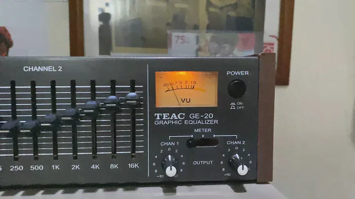 TEAC V3000 and TEAC GE-20 Equalizer Night!