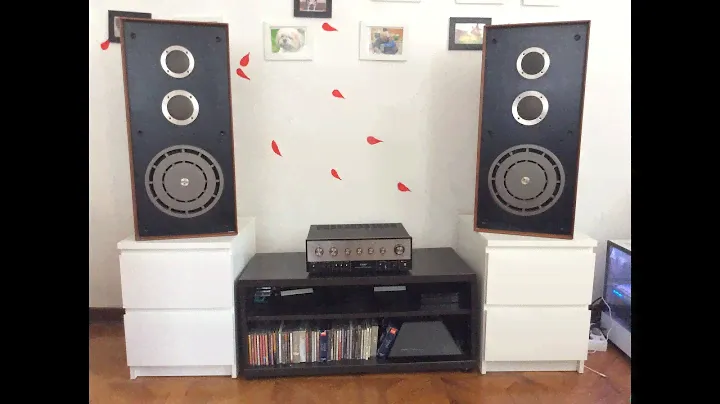 Listening / Testing Teac Amplifier model AS-100 (1972)