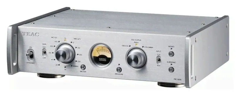 Предусилитель-фонокорректор Teac PE-505 (Silver)-0