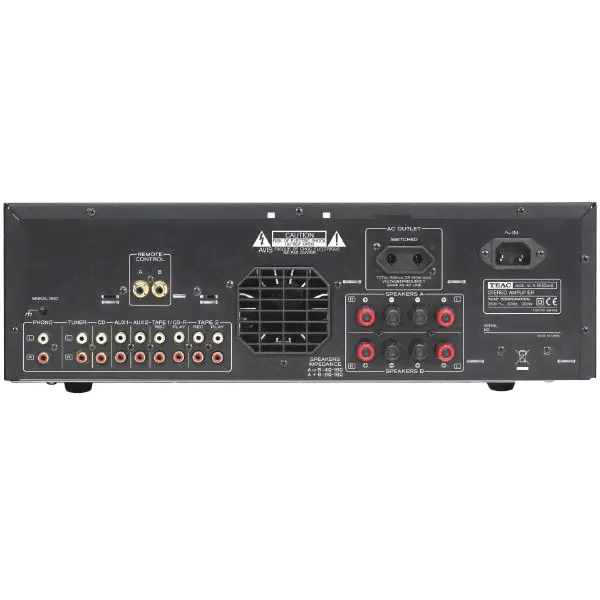Стереоусилитель TEAC, A-R650 MKII Black-0