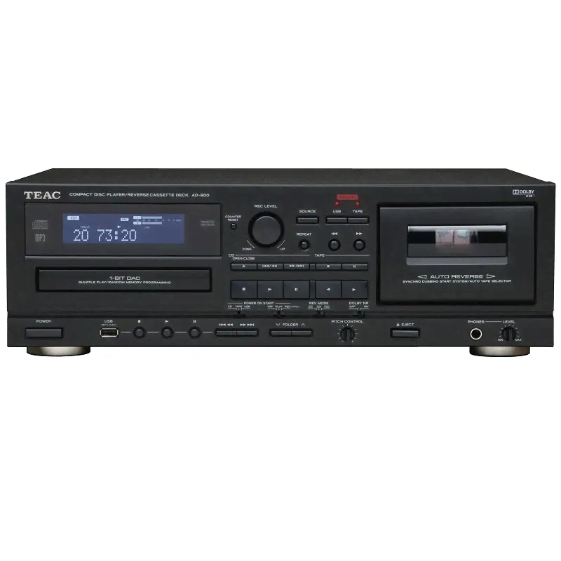 СД плеер + кассетная дека Teac AD-850 Black