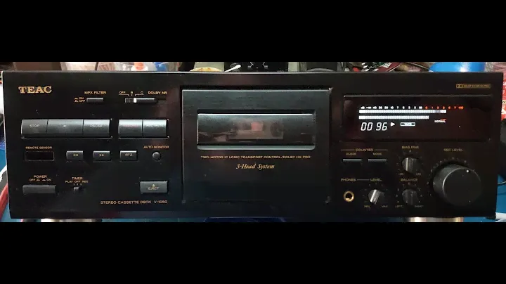 TEAC V-1050 3 Heads Cassette Deck