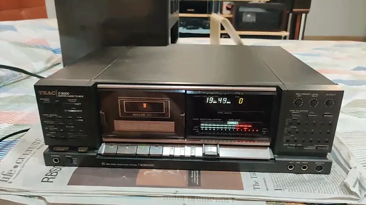 Teac Z5000 #tapedeck #cassette #vintageaudio #nakamichi #vintagesongs #cassetteplayer