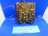 Teac A-3340 Upper PC Board ASSY Record and Meter AMPL. Board 50483360 Used