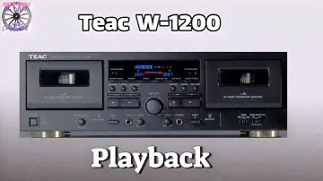 Teac W-1200 Cassette Deck Demo. Is it Good?