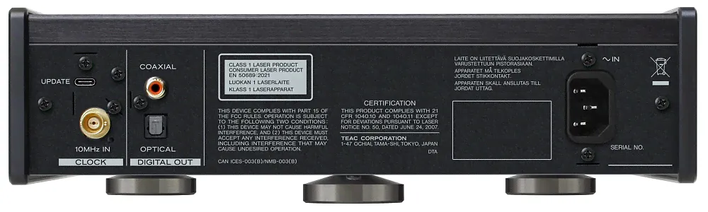 TEAC PD-505T Black - CD транспорт-1