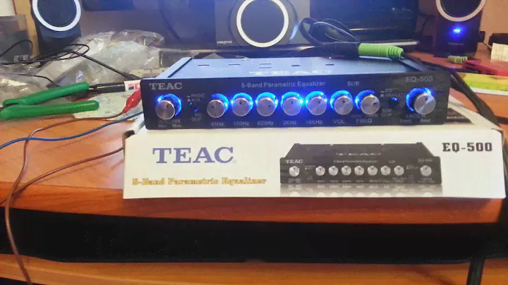 TEAC EQ-500 подключение к PC (CarPC)