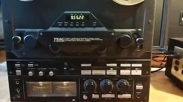Teac X-2000R после ремонта
