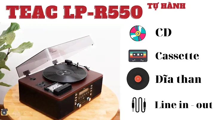 "quá tuyệt vời" TEAC LP-R550USB nhiều chiếc máy dồn lại thành một "ngon bổ rẻ"  giá 3t5 || LP AUDIO