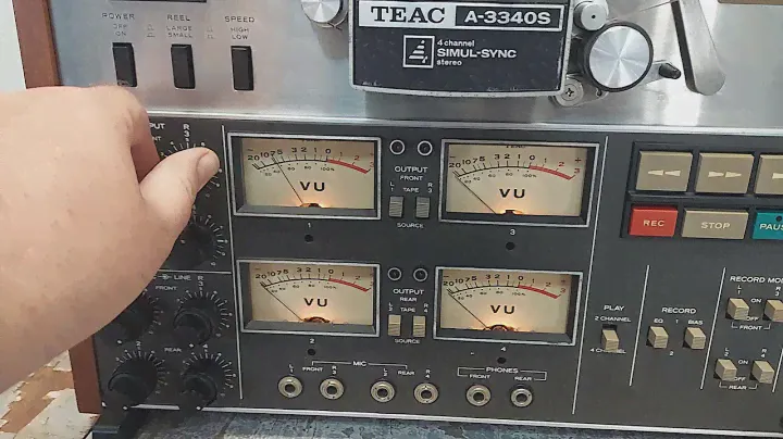 TEAC A-3340S Demo Video