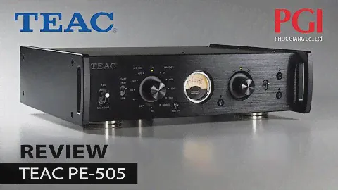Review Pre-amp Phono TEAC PE-505 | Chính hãng PGI | Reference Series cao cấp TEAC