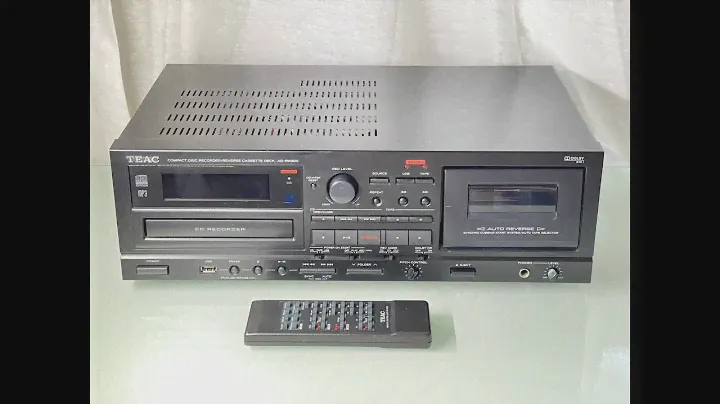 TEAC AD-RW900 Recording functions demonstration